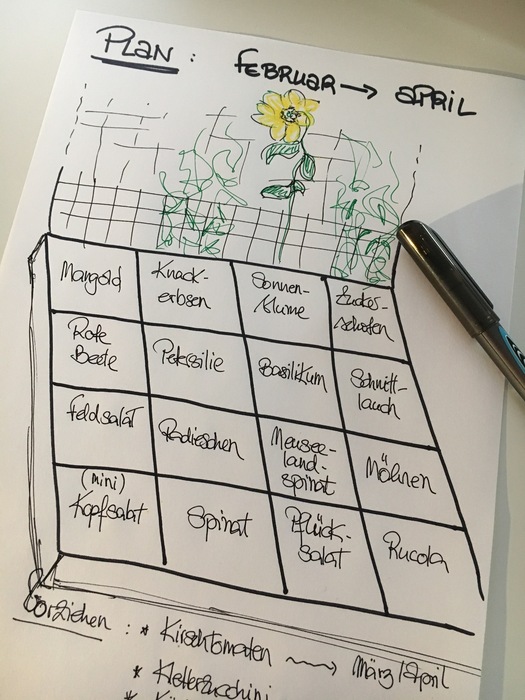 Plan(los) im Gemüsegarten? - der Geniale Gemüsegarten