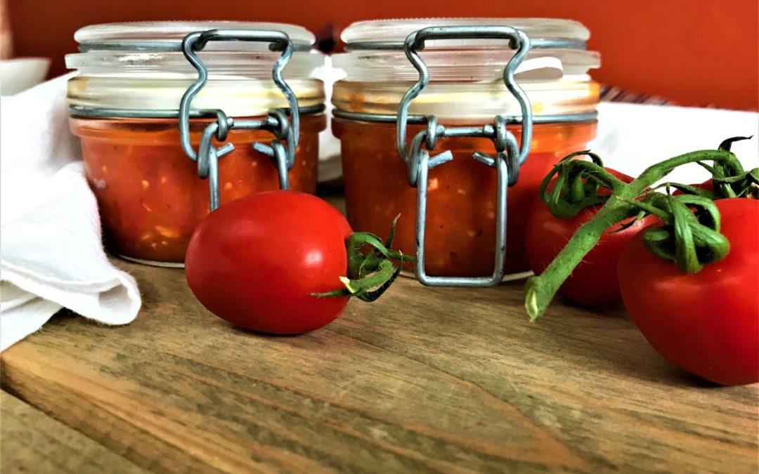 Making of: Tomatensauce mit Sel de Guerande